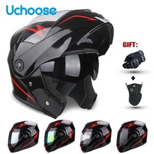 Neuer Motorradhelm mit