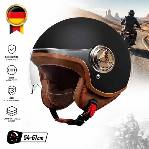 Retro motorradhelm - retro,