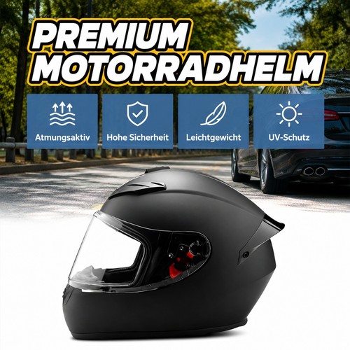 Helm neu mattschwarz xl - helm, m/l/xl