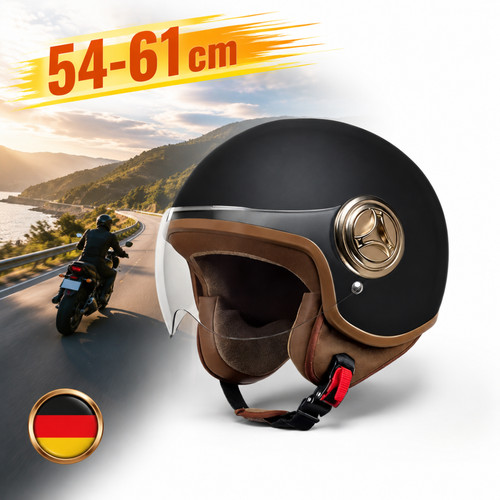 Jethelm mit visier - jethelm,