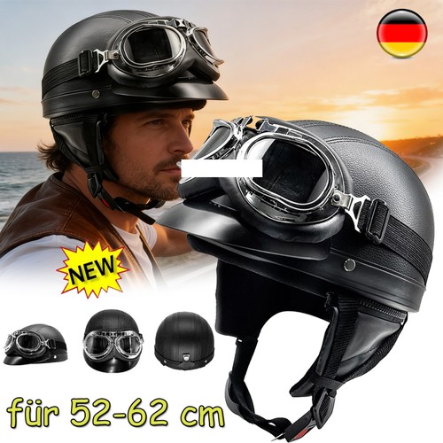 Helm halbschale plus brille - plus,