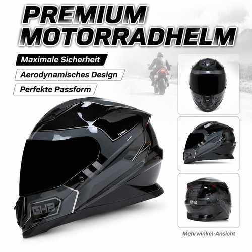 Dot motorradhelm sturzhelm - motorradhelm, l