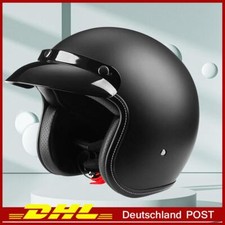 Moped Motorrad Helm matt