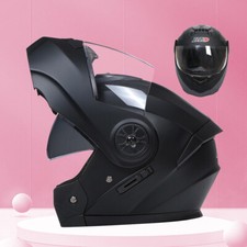 Klapphelm Helm Schwarz