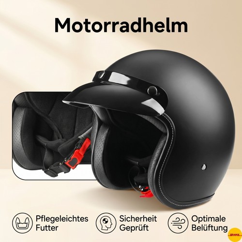 Halbhelm jethelm - halbhelm, 3/4