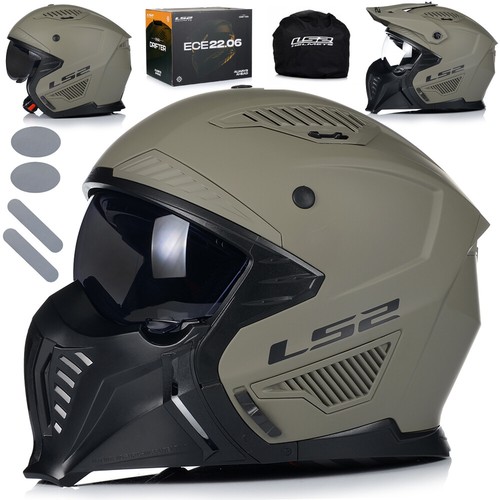 Motorradhelm jethelm ls2 - |,